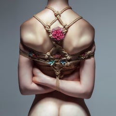 "Makers Mark" Fotografia Shibari 24" x 24" pollici Edizione 1/15 di Aaron Mcpolin