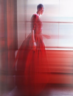 "Sinead Blurred Red Dress" Photograph 40 x 30 in Ltd. Ed. of 50 by Kate Garner