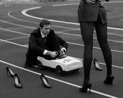 Fotografia in bianco e nero "Speed 2", 31" x 39", edizione limitata A cura di Olha Stepanian, 1/7