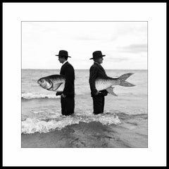 „Still Water“ – Schwarz-Weiß-Fotografie, 24" x 24", in limitierter Auflage 1/15 von Olha Stepanian