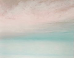 «DEEP INSIDE 71», pintura abstracta al óleo sobre lienzo, 79" x 59", de Larissa Uvarova