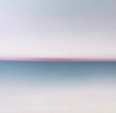 « DEEP INSIDE 95 » — Peinture abstraite à l'huile sur toile, 31" x 31", de Larissa Uvarova