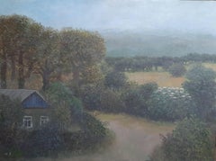 Georgian Contemporary Art by Tinatin Chkhikvishvili - House Near the Forest