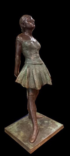 French Modern Art by Edgar Degas - The Little Fourteen-Year Dancer