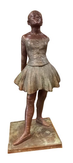 French Modern Art by Edgar Degas - The Little Fourteen-Year Dancer