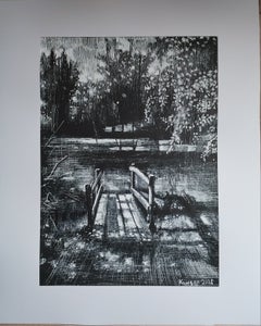Armenian Contemporary Art by Kamsar Ohanyan - Small Bridge