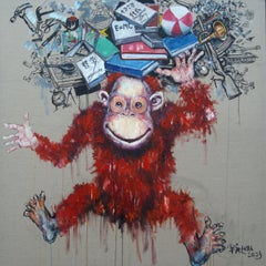 Chinese Contemporary Art by Hua Qing - Human History
