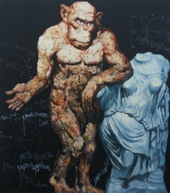 Chinese Contemporary Art by Hua Qing - Listen to Me