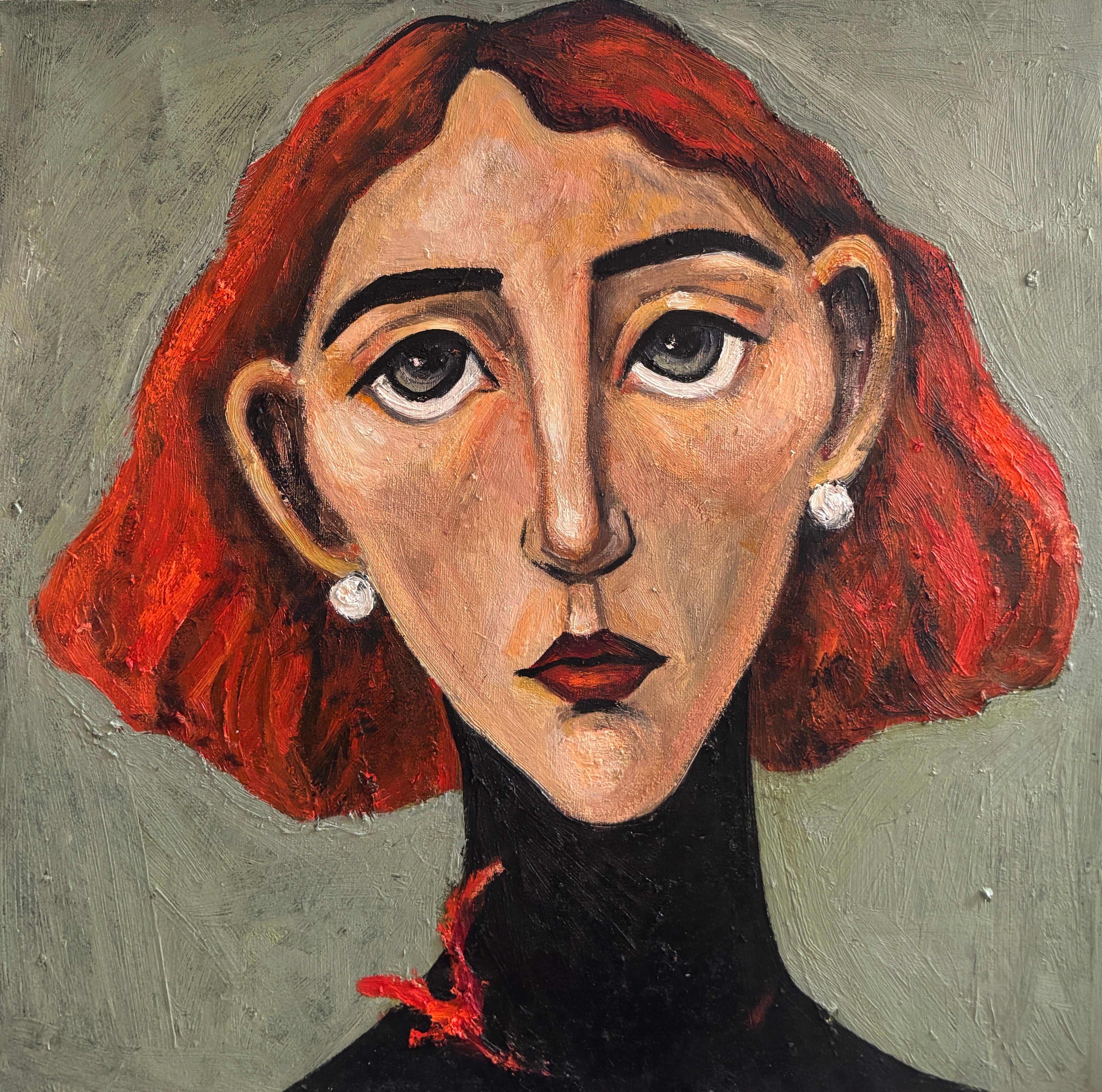 Oil on canvas,

Nino Tolomashvili is a Georgian painter born in 2003 who lives and works in Tbilisi, Georgia. After completing her schooling, she pursued her studies at the Tbilisi State Academy of Arts. While focusing on painting, she developed a