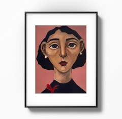 Georgian Contemporary Art by Nino Tolomashvili - Portrait