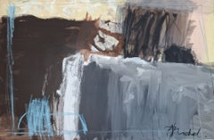 Schweizer abstrakte zeitgenössische Kunst von Pierre-Alain Michel – „Vers Automne“