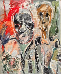 Georgian Contemporary Art by Gia Khutsishvili - Two Achaeans