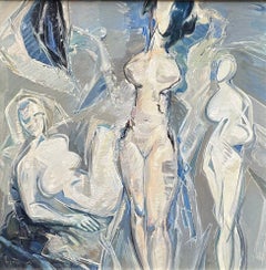 Zeitgenössische georgische Kunst von Gia Khutsishvili – „Drei Frauen aus Troja“