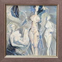 Zeitgenössische georgische Kunst von Gia Khutsishvili – „Drei Frauen aus Troja“