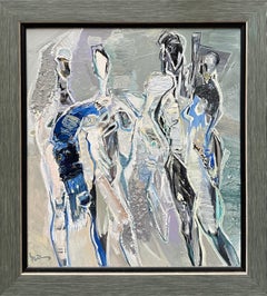 Georgian Contemporary Art by Gia Khutsishvili - Warrios of the Archaic Period