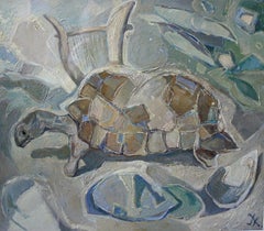 Georgian Contemporary Art by Gia Khutsishvili - Aeschylus Tortoise