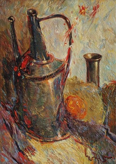 Georgian Contemporary Art by Gia Khutsishvili - The Red Jug