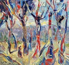 Georgian Contemporary Art by Gia Khutsishvili - Late Summer in Kartli