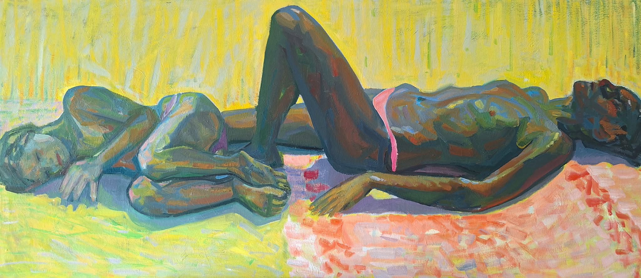 Georgian Contemporary Art by Ilia Balavadze - On the Bech