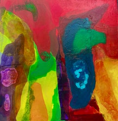 French Contemporary Abstract Art by J.-L. Veret - La Fin de l’Automne