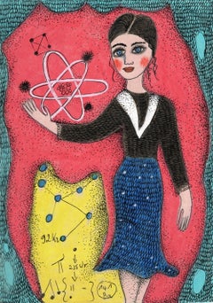 Arte contemporáneo francés de Claudine Loquen - Lise Meitner
