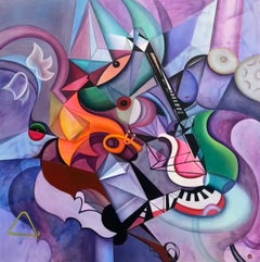 Chinese Contemporary Art by Hongda - Flower of Rock