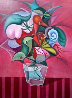 Chinese Contemporary Art by Hongda - Romance of Flowers and Birds-9