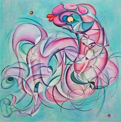 Chinese Contemporary Art by Hongda - Spirit Snake