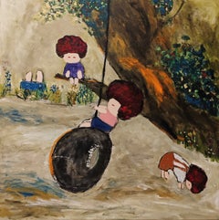Taiwanese Contemporary Art by Lemoi Ning - MOI Playing Around the River(B)