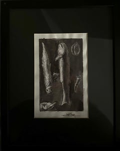 Georgian Contemporary Art by Ilia Menabde - Dried Fish