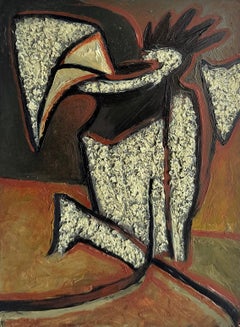 Georgian Contemporary Art by Ilia Menabde - Still Life with Chickens's Head