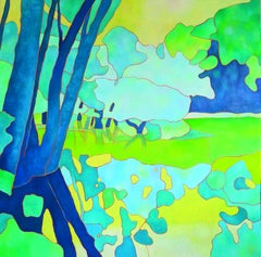 French Contemporary Art by M.-P. Autonne - Calme et Volupté des Bleus