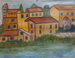 Israeli Contemporary Art by Dondi Schwartz - Houses