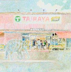 Japanese Contemporary Art by Teppei Ikehila - Modern Borrowed Scenery TAIRAYA