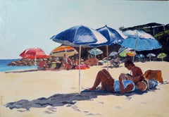 Zeitgenössische französische Kunst von Karine Bartoli – Arone, Sonnenschirme