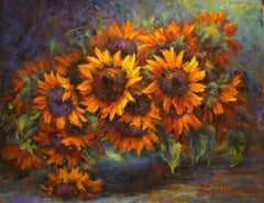 Art contemporain géorgien par Shorena Zumbadze - Tournesols