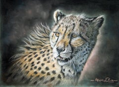 French Contemporary Animal Painting by Christine Pultz - Kemba
