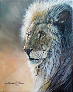 French Contemporary Animal Painting by Christine Pultz - Himba