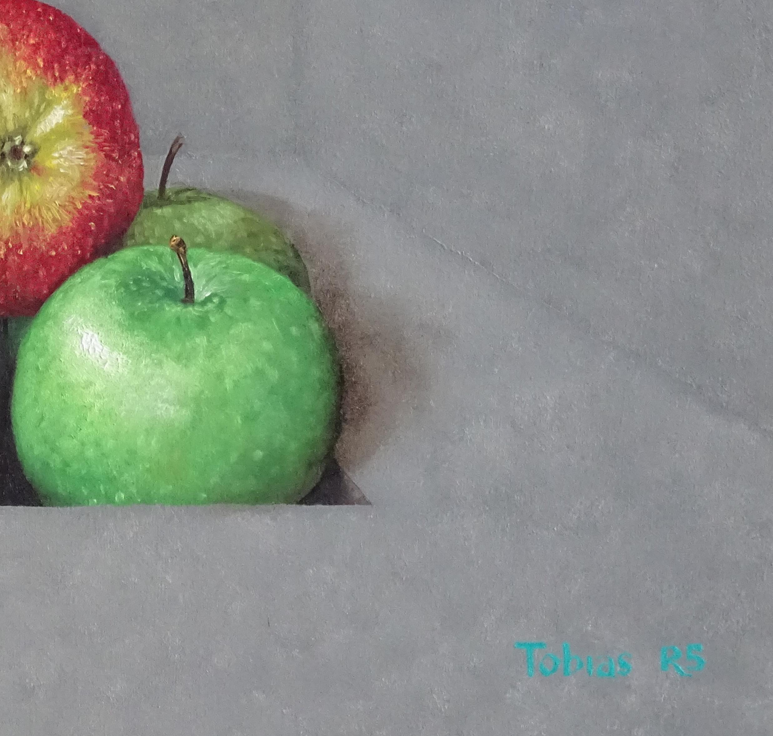 L'arte contemporanea britannica di Tobias Harrison - Room For Apples in vendita 1