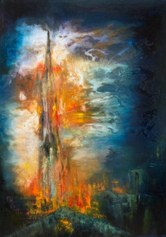 French Contemporary Art by Danielle Maillet-Vila - La Flêche De Notre Dame