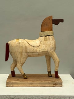 Caballo III - Siglo XXI, Escultura contemporánea, Figurativa, Reciclaje