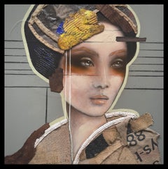 L'Ouverture - 21st Century, Contemporary, Figurative, Portrait Painting, Oil