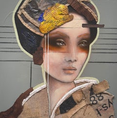 L'Ouverture - 21st Century, Contemporary, Figurative, Portrait Painting, Oil