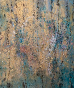 Boundry 540 - Contemporary, abstract, mixed media, organic materials