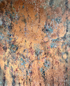 Boundry 550 - Contemporary, abstract, mixed media, organic materials