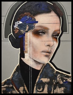 Sonate Pintare - 21st Century, Contemporary, Figurative, Portrait Painting, Oil