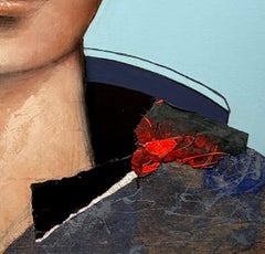 Optimum - 21st Cent, Contemporary, Figurative, Portrait Painting, Oil