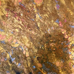 Phosphenes VI - Contemporary, abstract, mixed media, organic materials