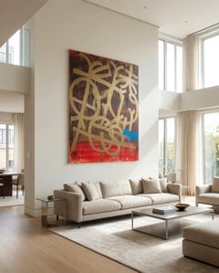 RETNA Monumental Original 72” x 60” Painting with Original COA