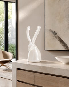 Hunt Slonem Signed 2020 Paul Handblown Glass Sculpture